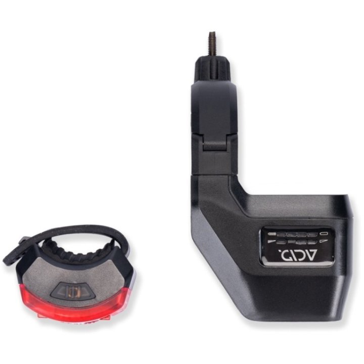 ACID PRO 100 Beleuchtungsset Front- und Rücklicht schwarz 100 Lux USB-C StVZO