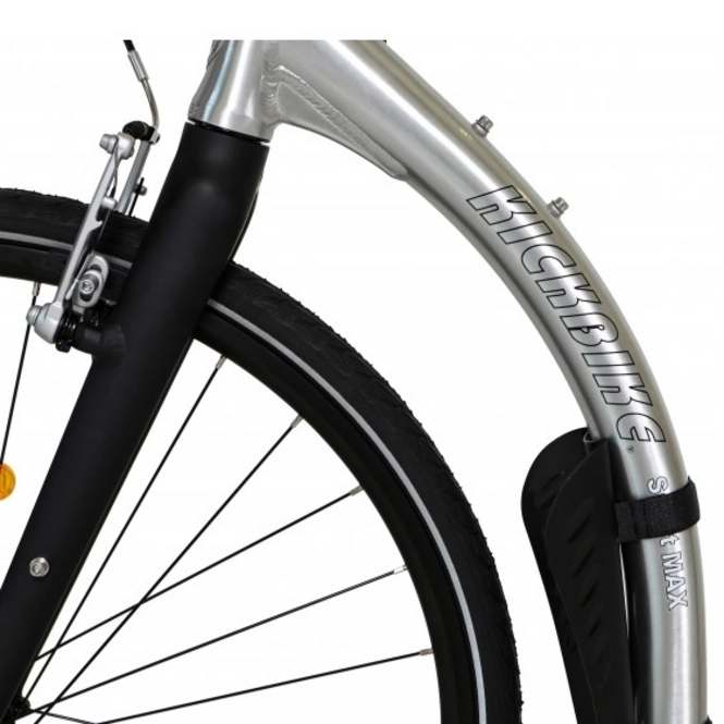 Kickbike Sport Max Tretroller 28/20 Zoll pannensicher Alu silber - Afbeelding 3
