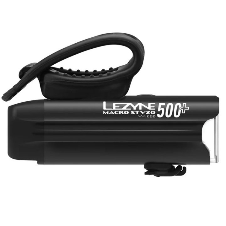 Lezyne Macro 500+ Reverse Frontleuchte StVZO schwarz 500 Lumen USB-C IPX7