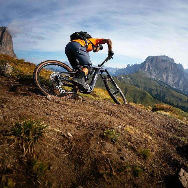 Trek Rail+ 5 Gen 5 E-Mountainbike 29/27.5 Zoll Bosch Performance CX 800Wh 160mm Federweg Grey
