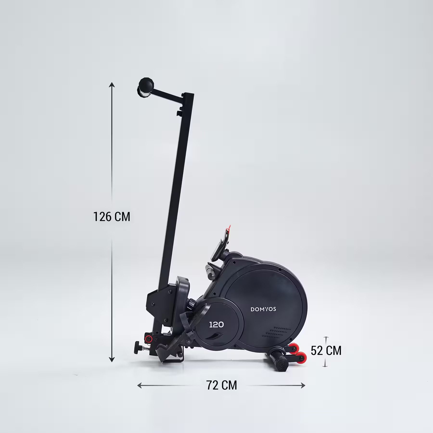 Domyos Rameur Essentiel 120 Roeimachine – Opvouwbaar, Magnetisch, Cardio Training - Afbeelding 3
