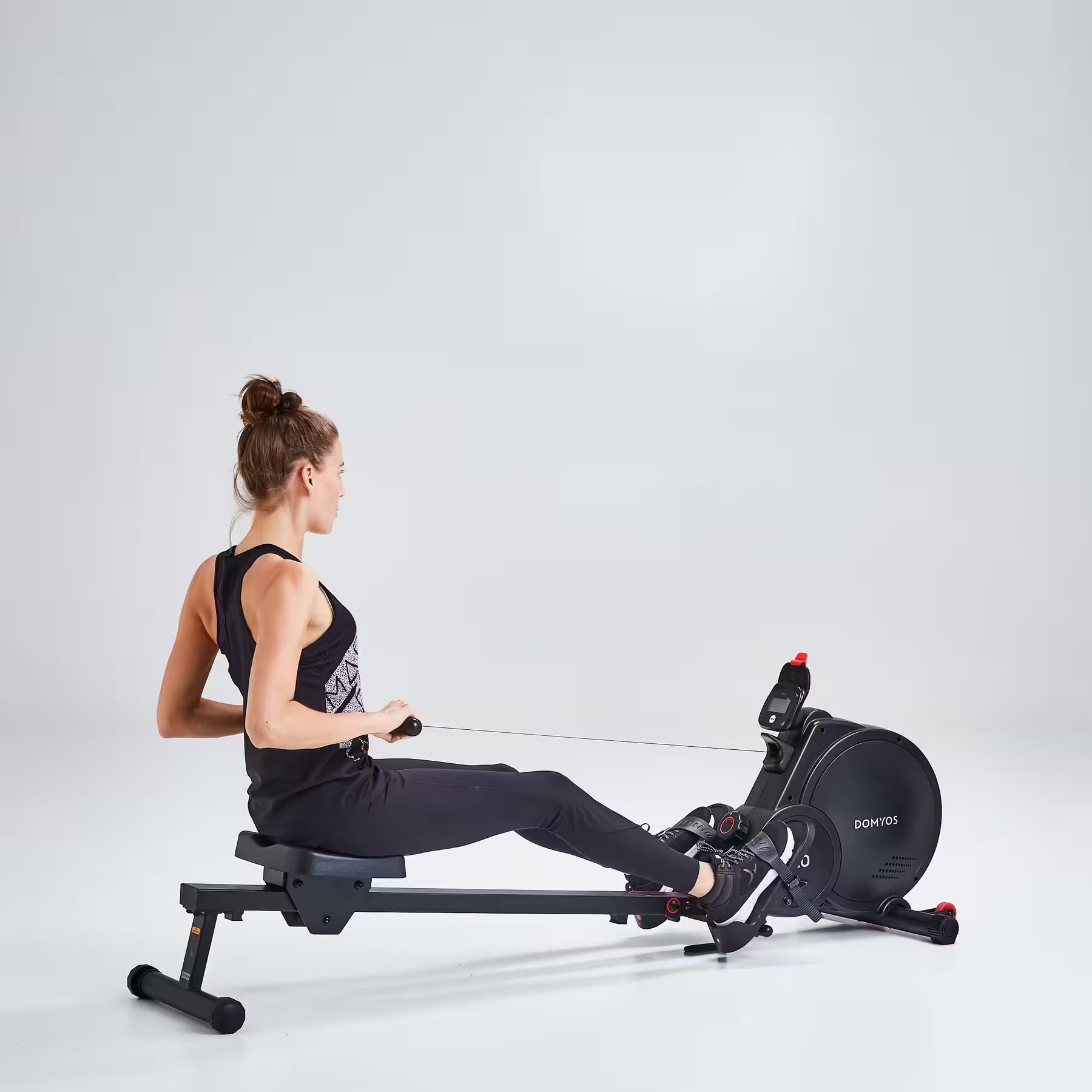 Domyos Rameur Essentiel 120 Roeimachine – Opvouwbaar, Magnetisch, Cardio Training - Afbeelding 4