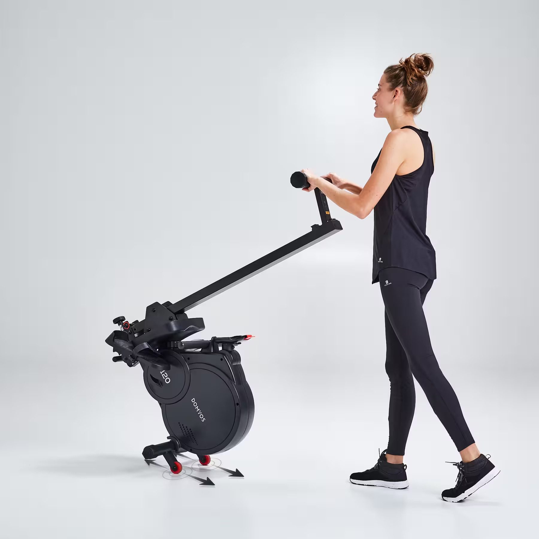 Domyos Rameur Essentiel 120 Roeimachine – Opvouwbaar, Magnetisch, Cardio Training - Afbeelding 5