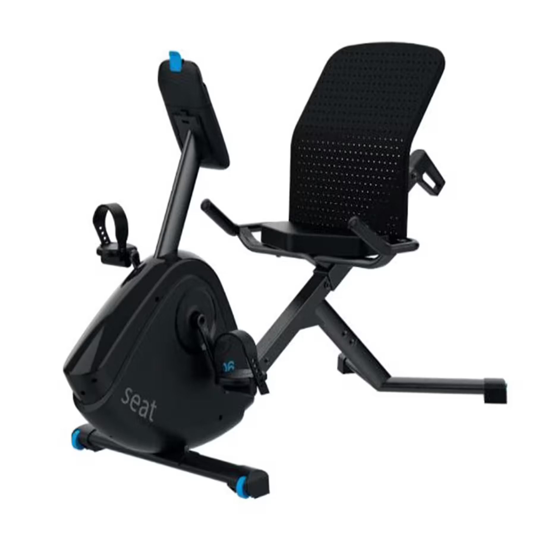 Domyos EB Seat semi-recumbent hometrainer – connected fiets met trainingsprogramma’s